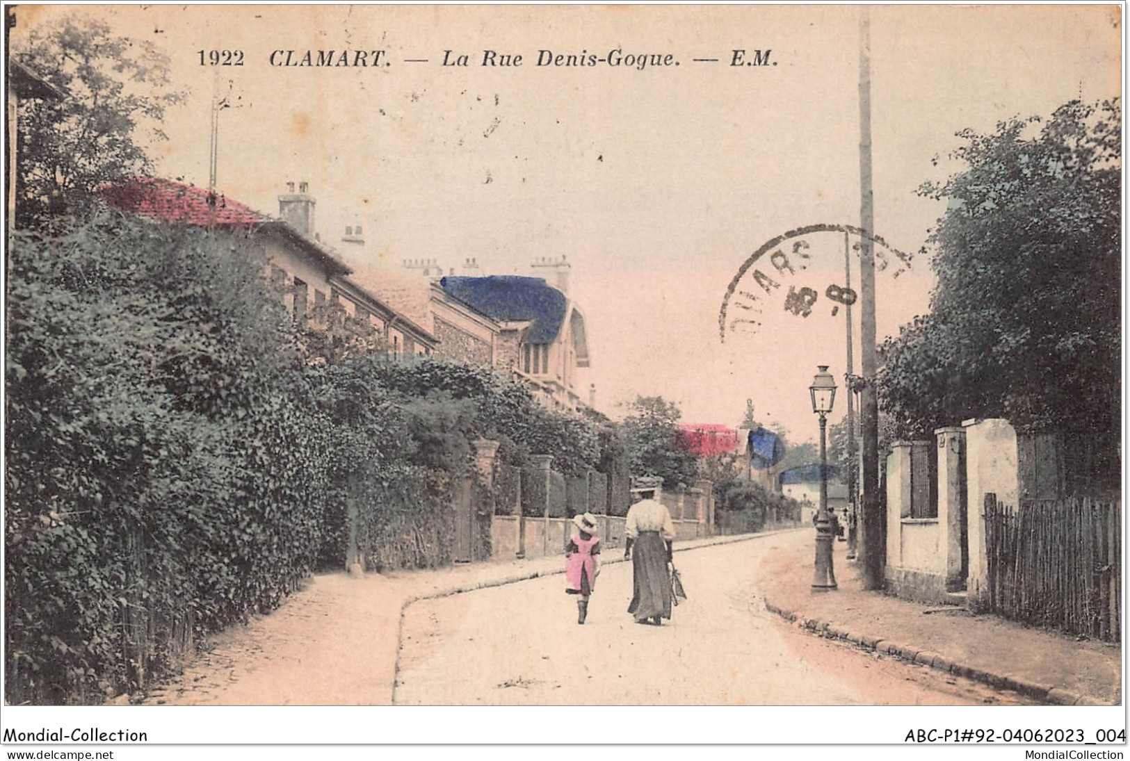 ABCP1-92-0003 - CLAMART - La Rue Denis-Gogue - Clamart