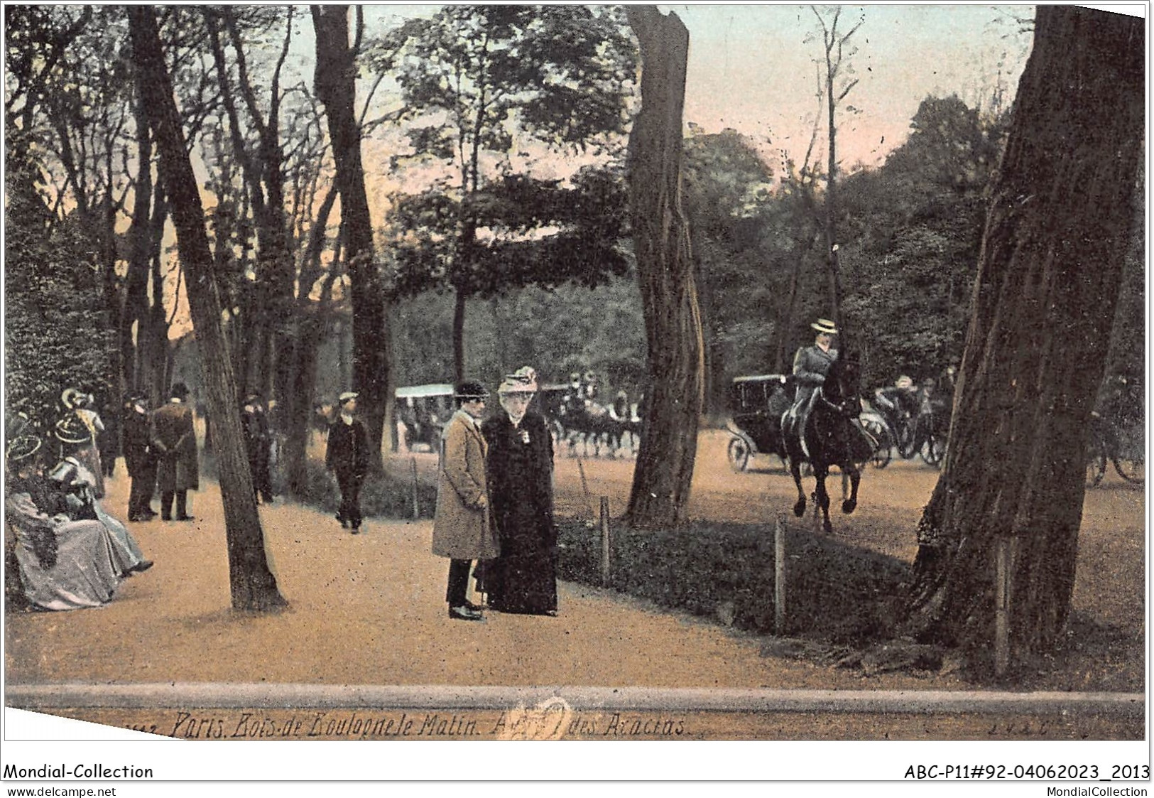 ABCP11-92-0983 - BOIS DE BOULOGNE- Le Matin - Aux Acacias - Boulogne Billancourt