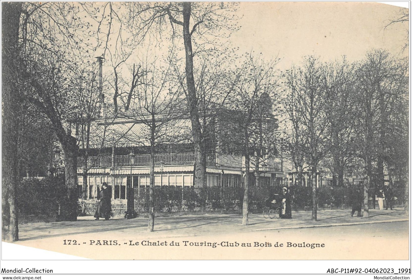 ABCP11-92-0972 - Le Chalet Du Touring-club Au BOIS DE BOULOGNE - Boulogne Billancourt