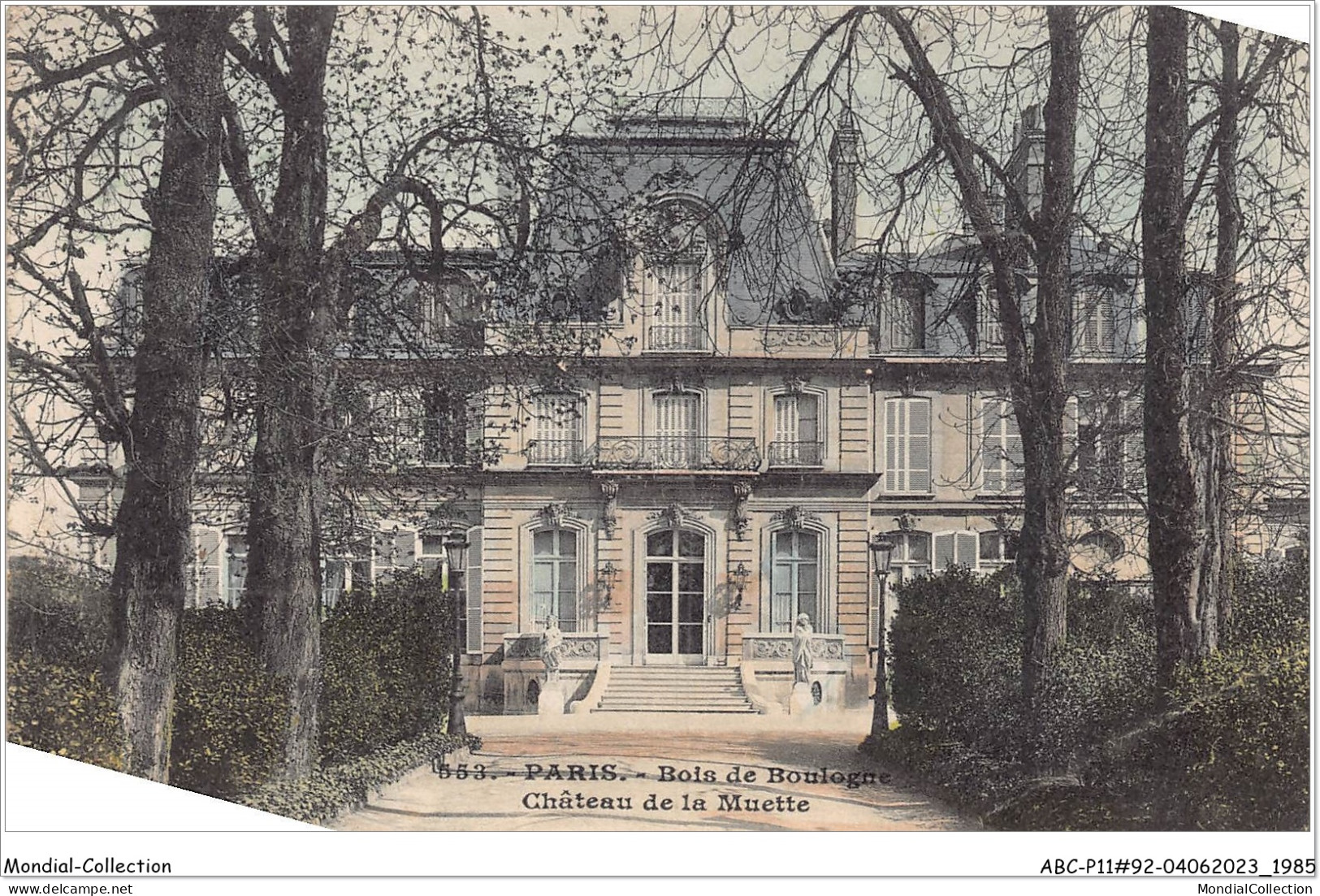 ABCP11-92-0969 - BOIS DE BOULOGNE- Château De La Muette - Boulogne Billancourt