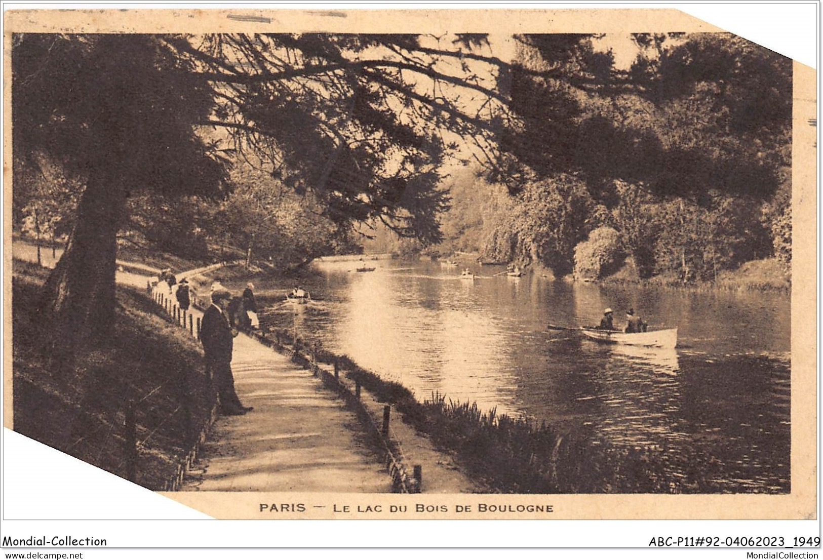 ABCP11-92-0951 - PARIS - Le Lac Du BOIS DE BOULOGNE - Boulogne Billancourt