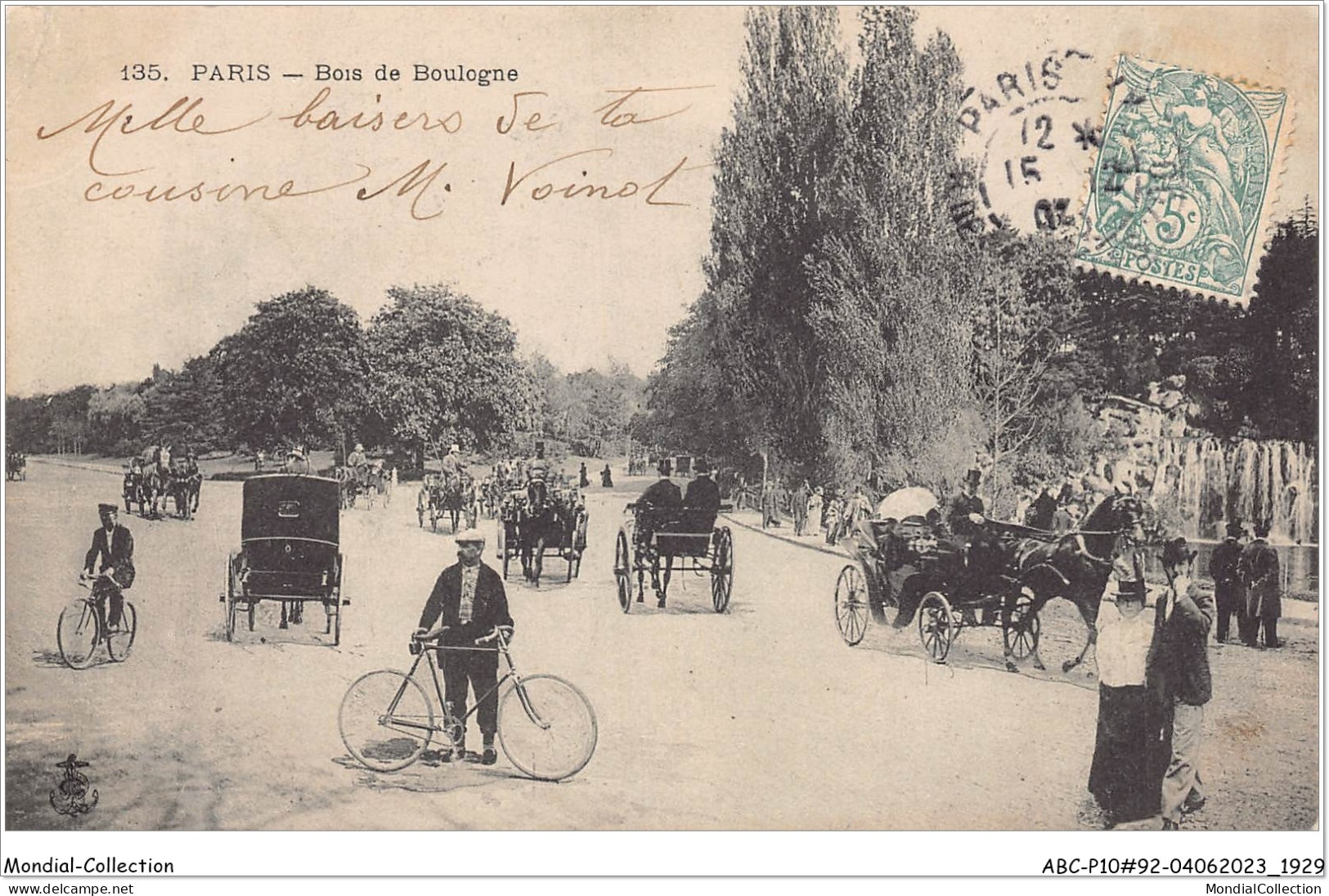 ABCP10-92-0941 - PARIS - BOIS DE BOULOGNE- - Boulogne Billancourt