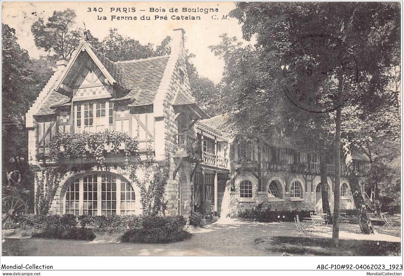 ABCP10-92-0938 - PARIS - BOIS DE BOULOGNE- La Ferme Du Pré Catelan - Boulogne Billancourt