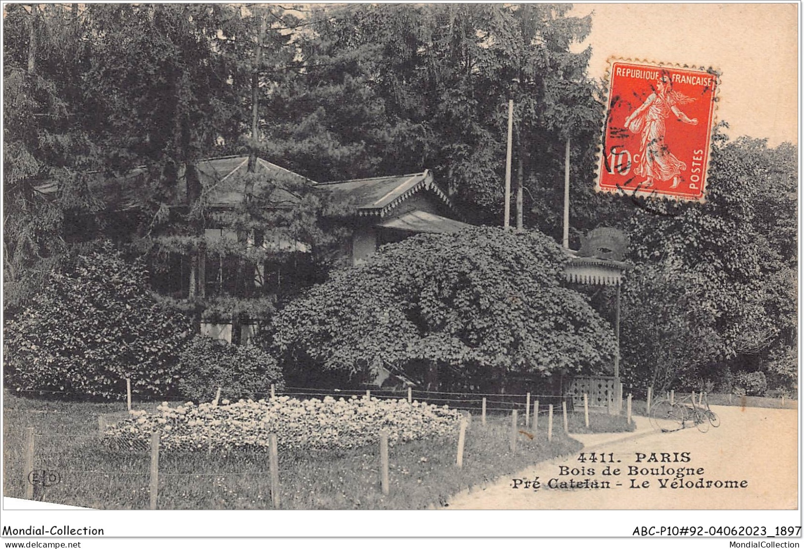 ABCP10-92-0925 - BOIS DE BOULOGNE- Pré Catelan - Le Vélodrome - Boulogne Billancourt