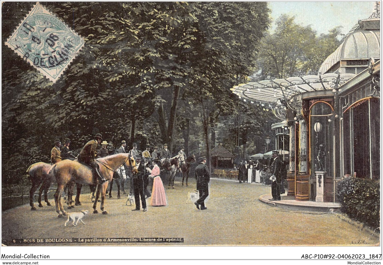ABCP10-92-0900 - BOIS DE BOULOGNE- Le Pavillon D'Armenonville - L'Heure De L'apéritif - Boulogne Billancourt