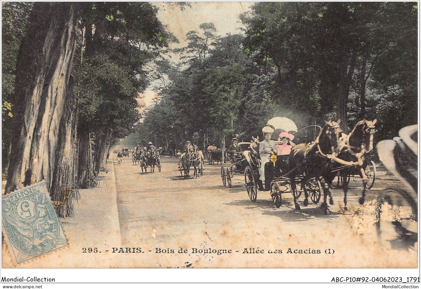 ABCP10-92-0872 - PARIS - BOIS DE BOULOGNE- Allée Des Acacias - Boulogne Billancourt