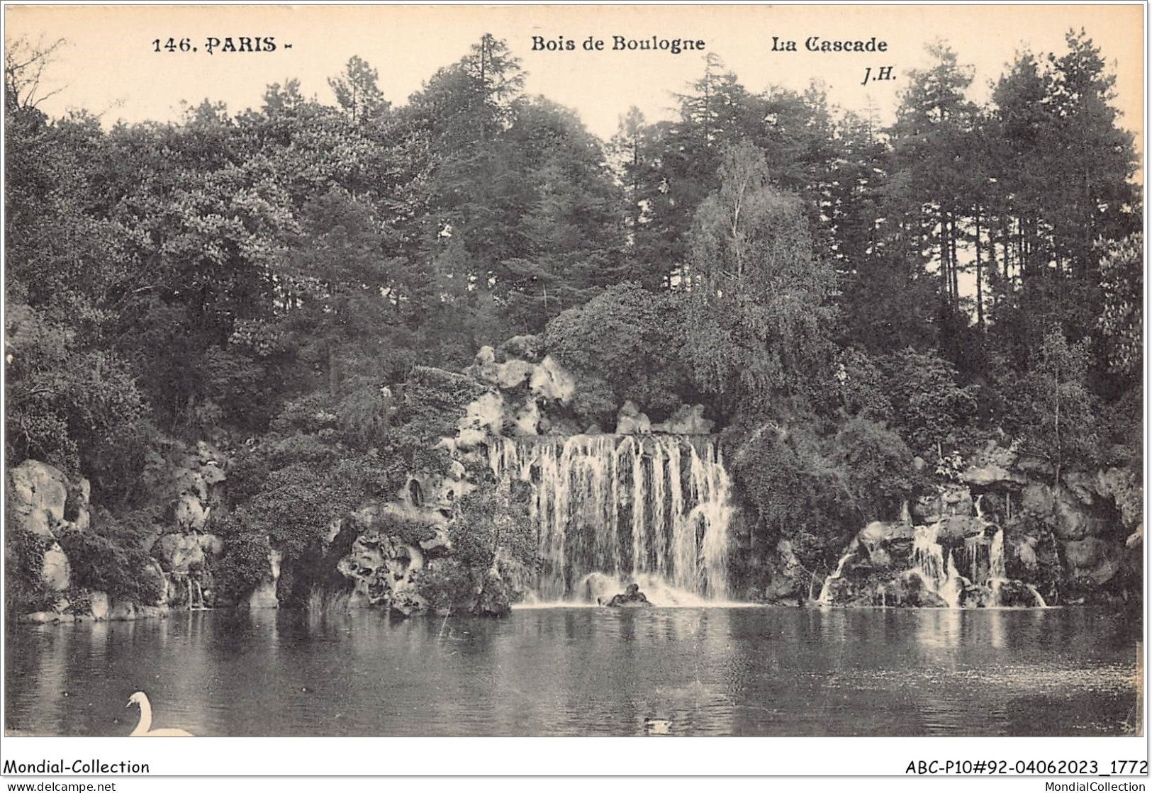 ABCP10-92-0863 - PARIS - BOIS DE BOULOGNE- La Cascade - Boulogne Billancourt