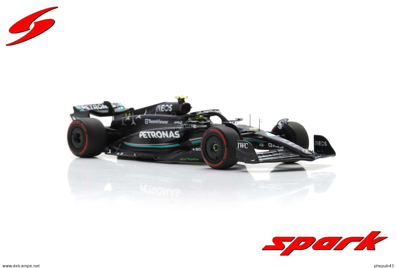 Mercedes-AMG W14 E Performance - 3rd British GP FI 2023 #44 - Lewis Hamilton - Spark - Spark