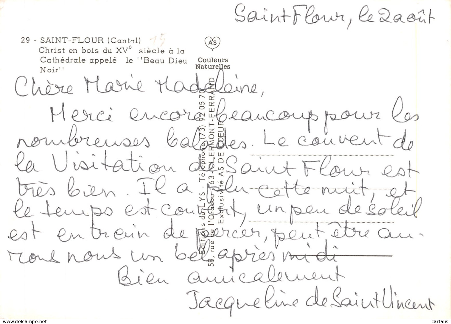 15-SAINT FLOUR-N° 4411-A/0199 - Saint Flour