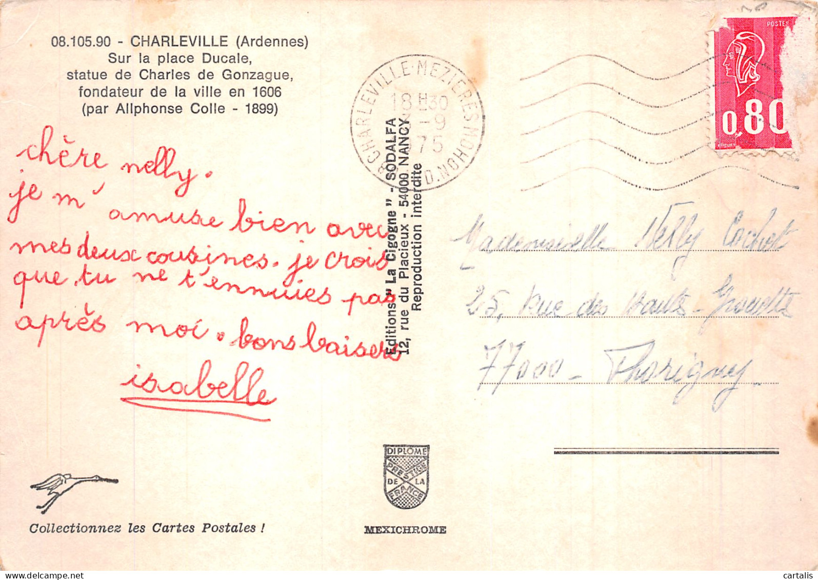 08-CHARLEVILLE-N° 4411-A/0025 - Charleville