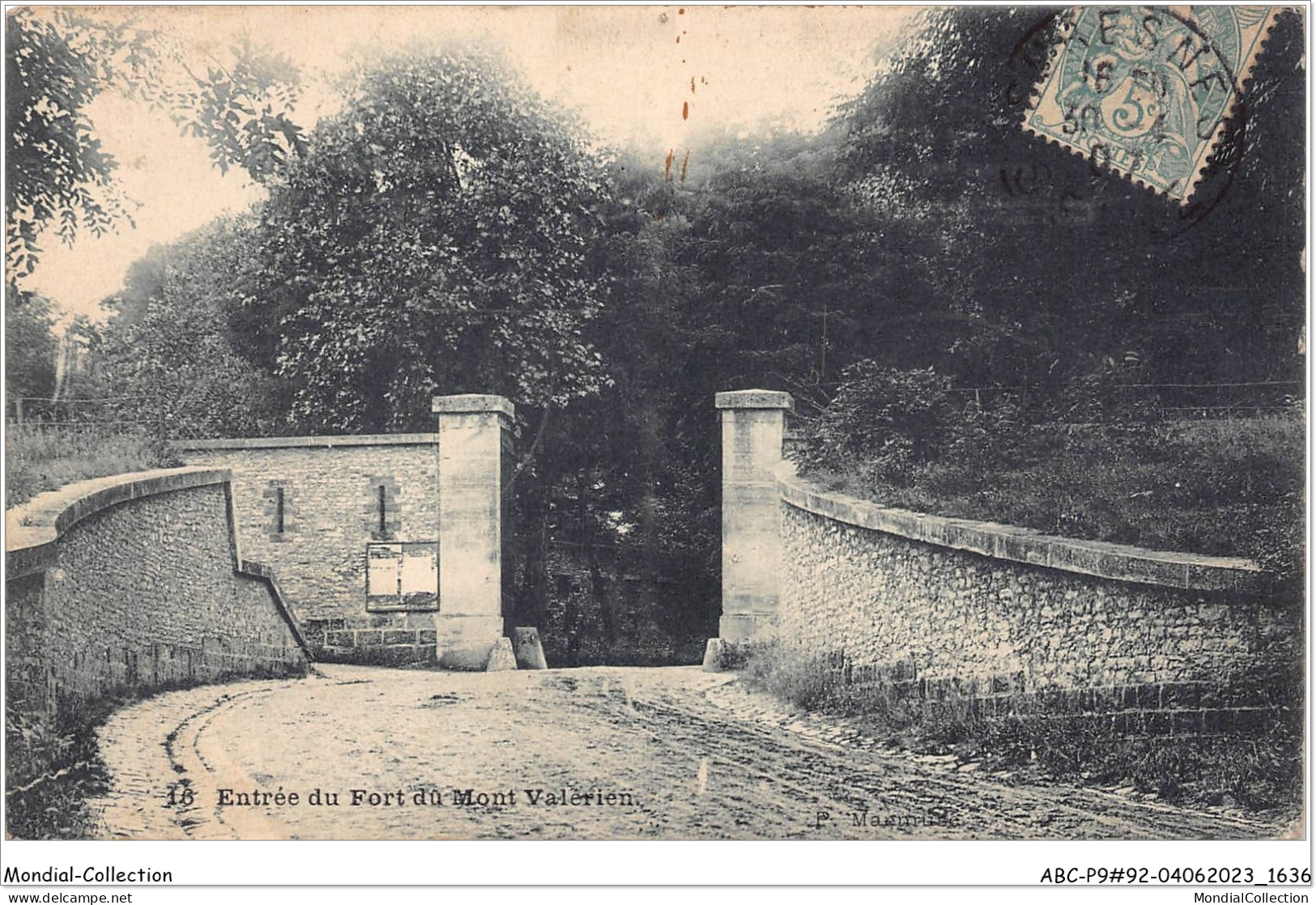 ABCP9-92-0795 - Entrée Du Fort Du MONT-VALERIEN  - Mont Valerien