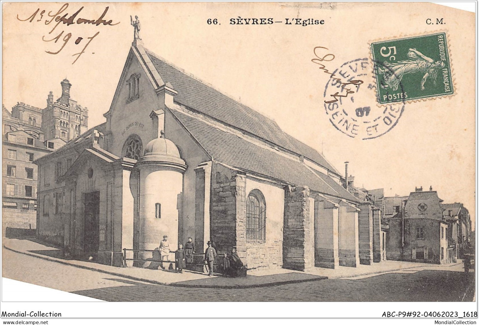 ABCP9-92-0786 - SEVRES - L'Eglise - Sevres