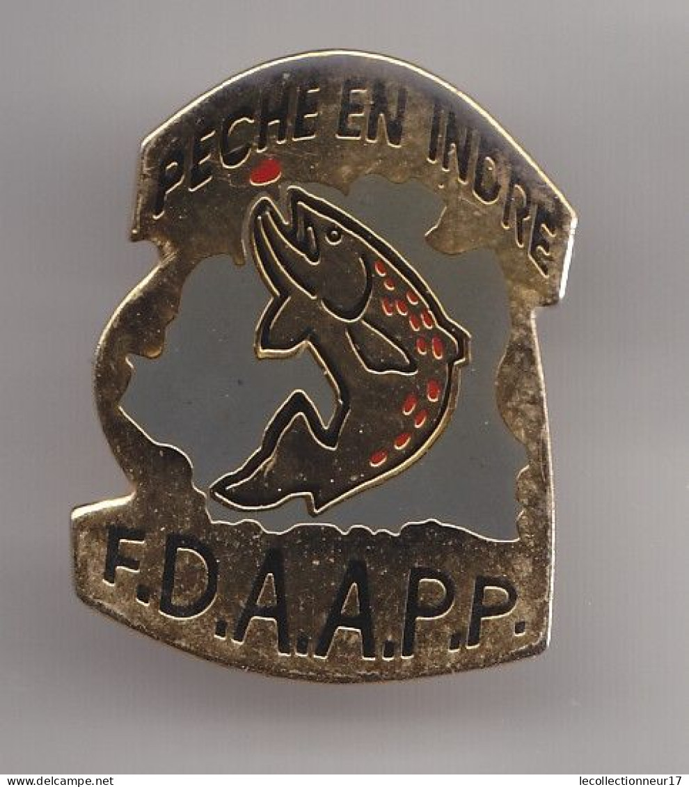 Pin's FDAAPP Pêche En Indre Réf 7911JL - Steden