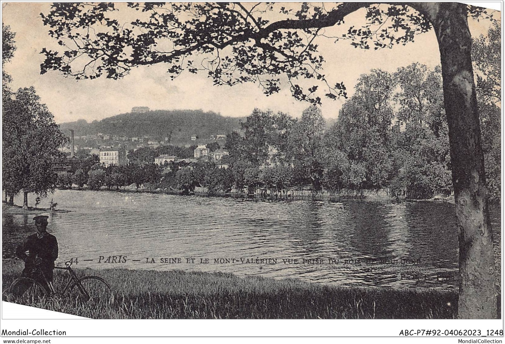 ABCP7-92-0602 - PARIS - La Seine Et Le MONT-VALERIEN  - Mont Valerien