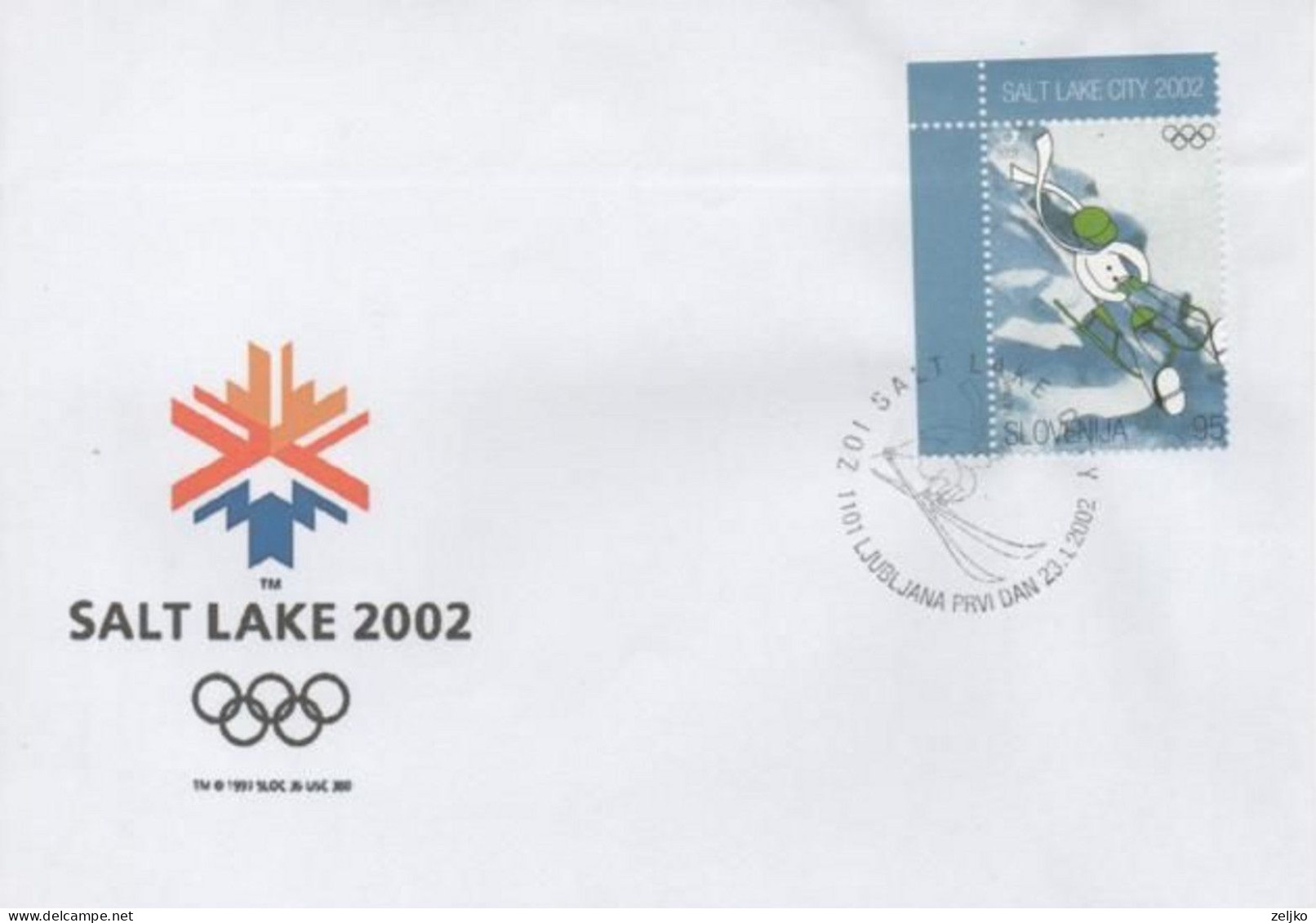 Slovenia, Olympic Games Salt Lake City 2002 - Invierno 2002: Salt Lake City