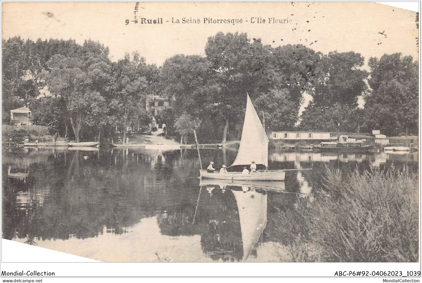 ABCP6-92-0497 - RUEIL - La Seine Pitorresque - L'Ile Fleurie - Rueil Malmaison