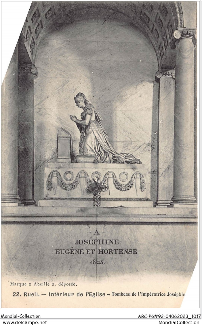 ABCP6-92-0486 - RUEIL - Intérieur De L'Eglise - Tombeau De L'Impératrice Joséphine - Rueil Malmaison