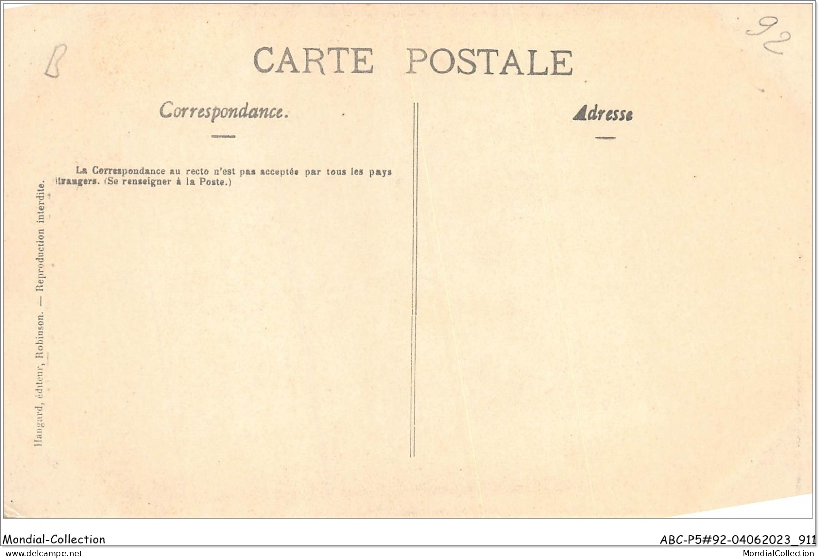 ABCP5-92-0432 - ROBINSON - Intérieur Du Grand ROBINSON - Le Plessis Robinson
