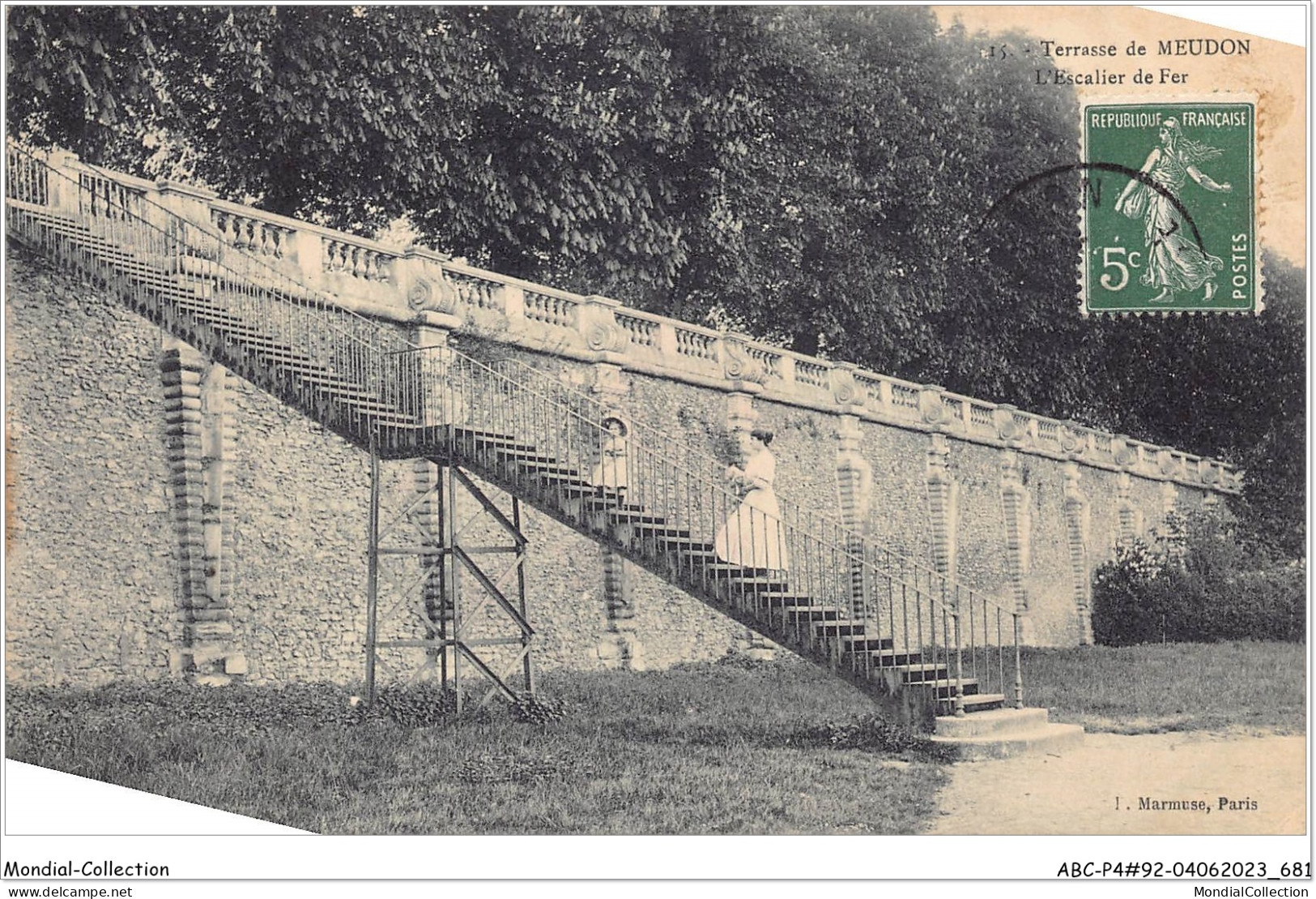 ABCP4-92-0317 - Terrasse De MEUDON - L'Escalier De Fer - Meudon