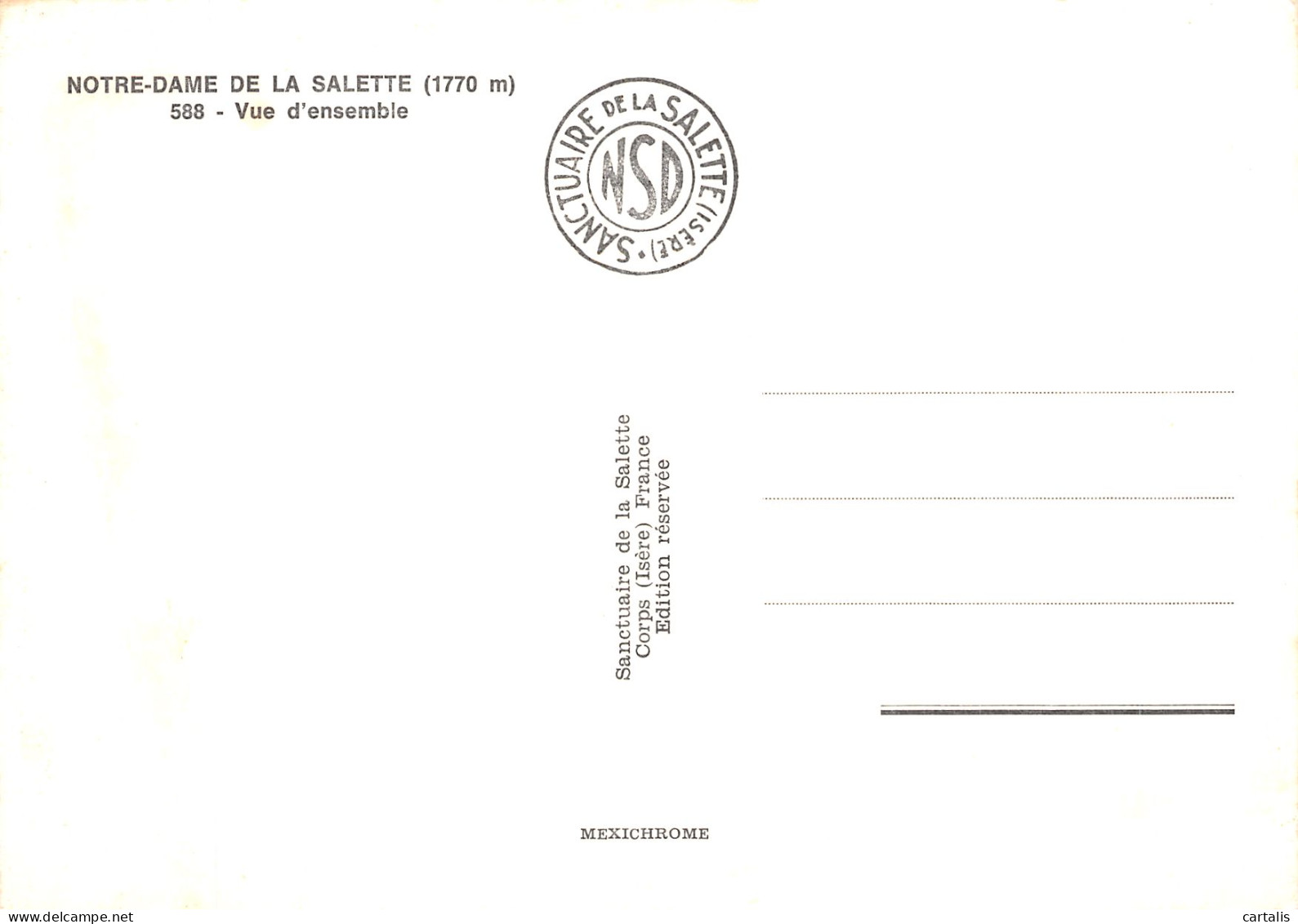 38-LA SALETTE-N° 4411-D/0353 - La Salette