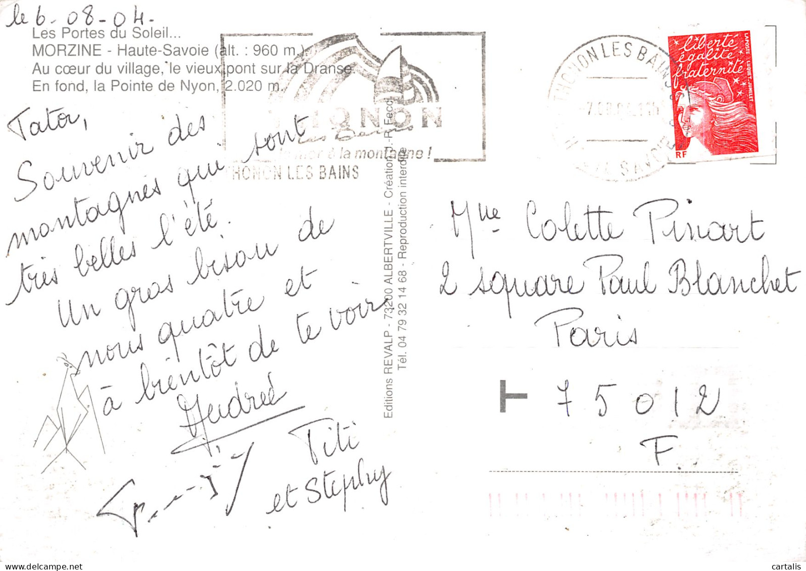 74-MORZINE-N° 4411-D/0271 - Morzine