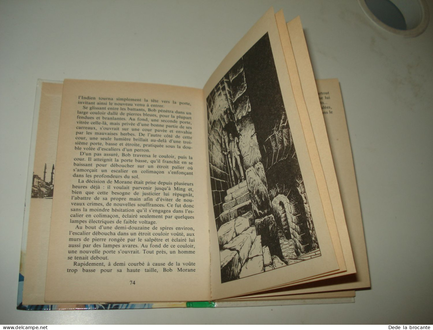 C55  / Bob Morane  " la revanche de l'ombre jaune " Hachette poche - EO 1984
