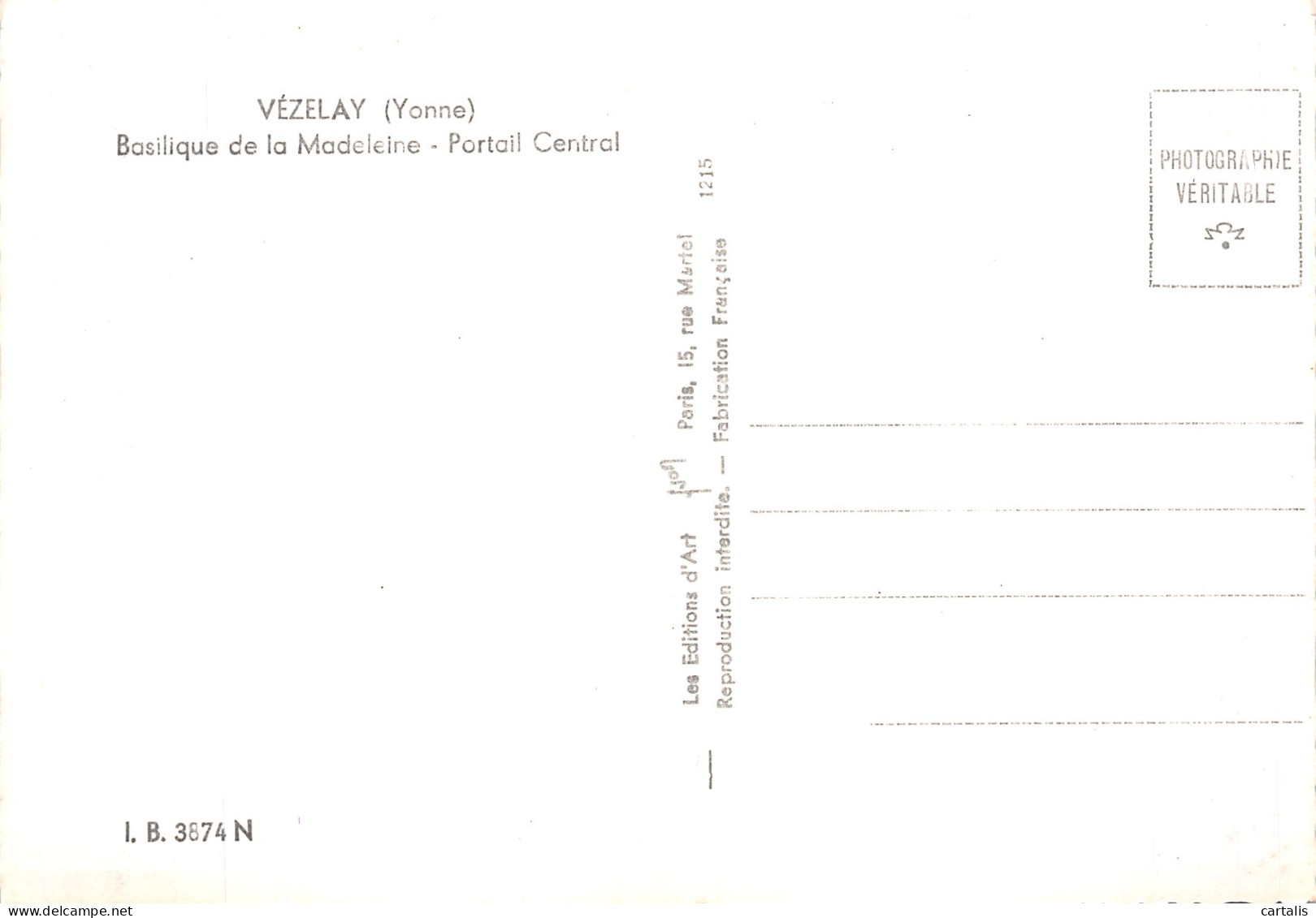 89-VEZELAY-N° 4411-C/0305 - Vezelay