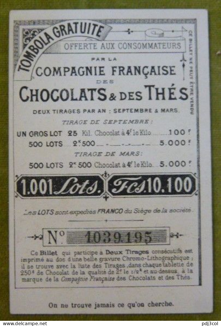 Lot de 10 chromos - Chocolat de la Cie Française - Scènes d'enfants humoristiques légendées, fonds or