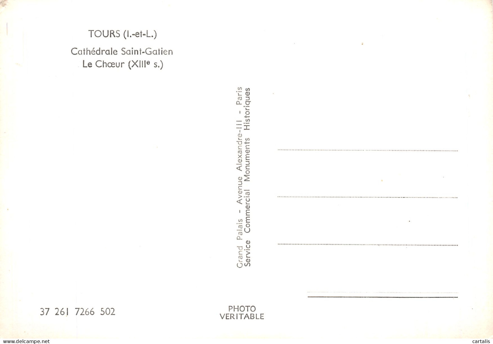 37-TOURS-N° 4411-C/0193 - Tours