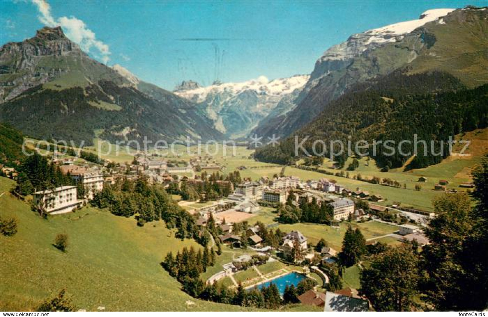 13624853 Engelberg OW Mit Hahnen Spannoerter Und Titlis Engelberg OW - Autres & Non Classés