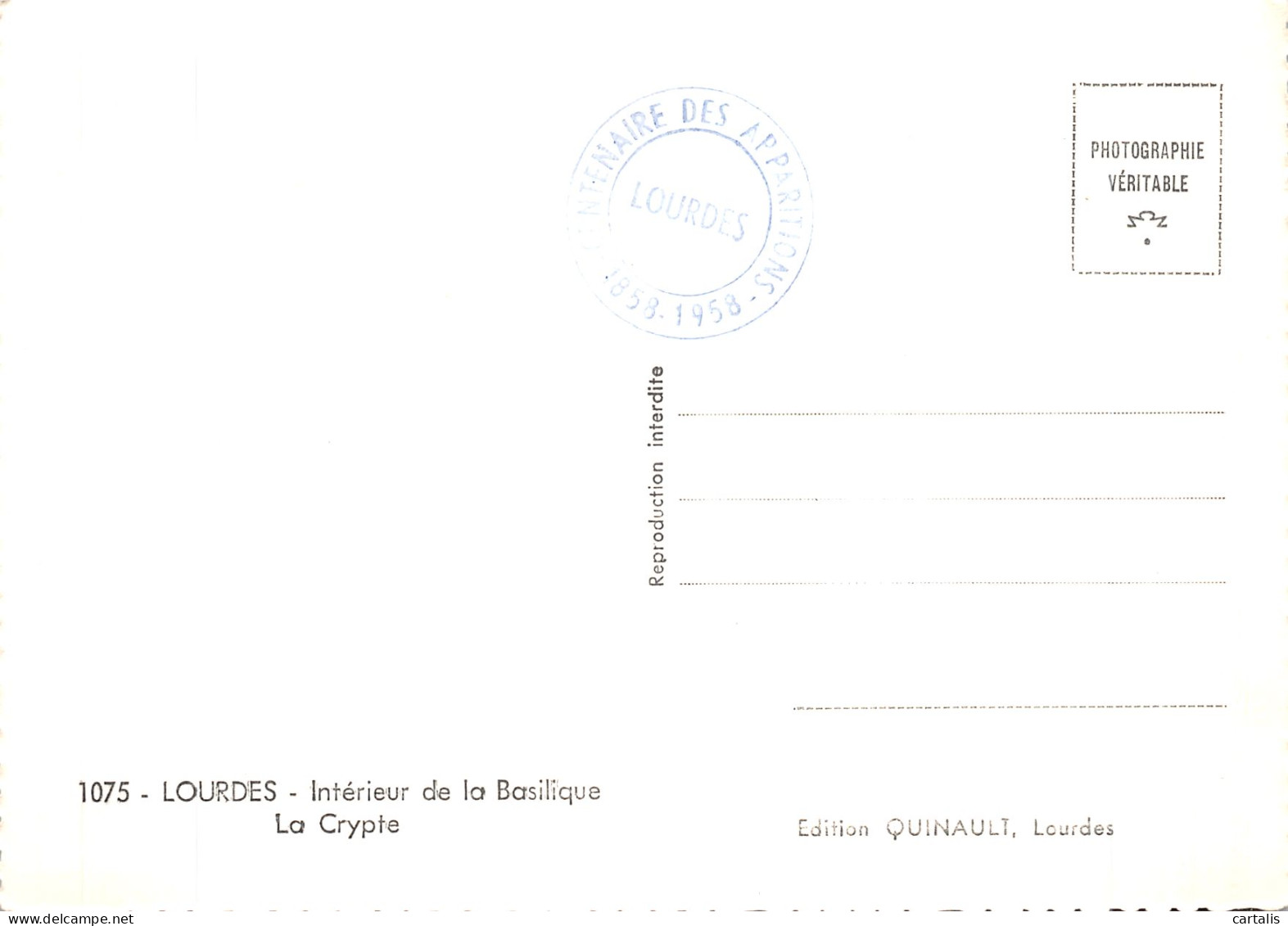 65-LOURDES-N° 4411-C/0001 - Lourdes