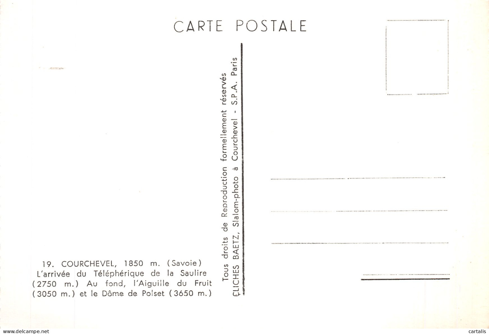 73-COURCHEVEL-N° 4411-B/0363 - Courchevel