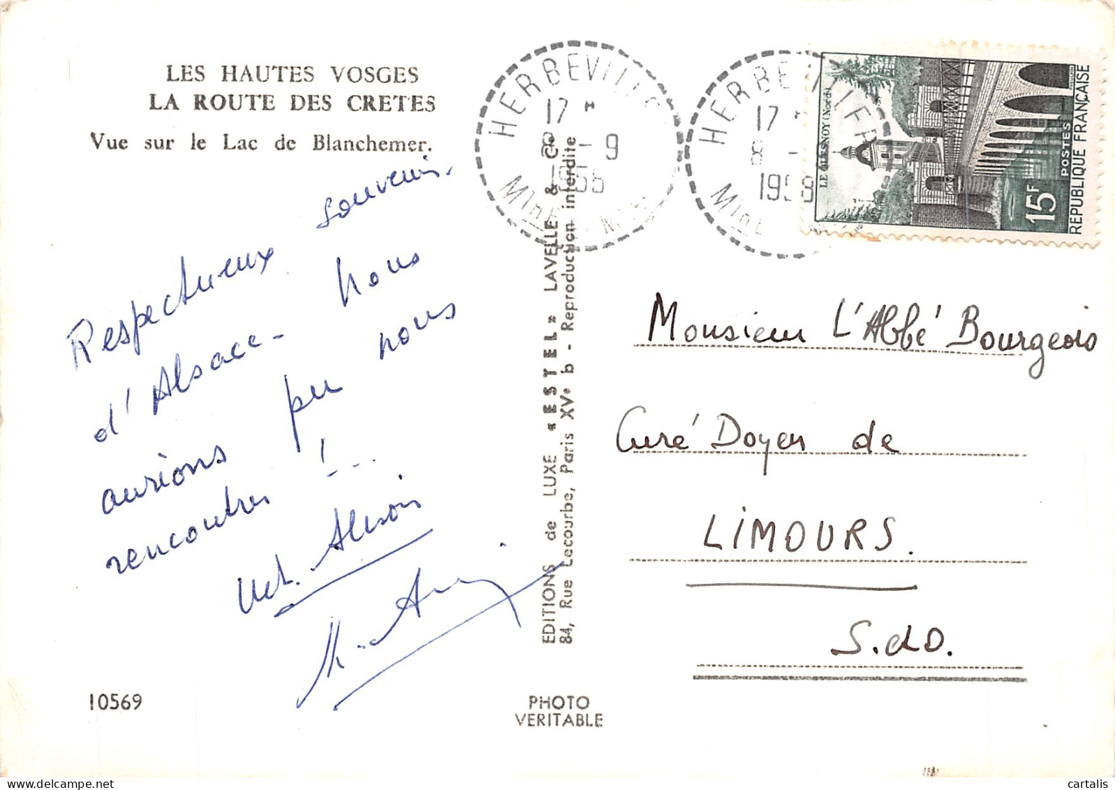 88-LAC DE BLANCHEMER-N° 4411-B/0283 - Autres & Non Classés