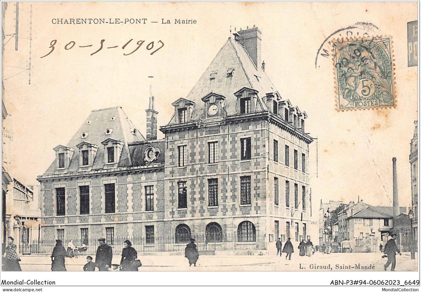 ABNP3-94-0253 - CHARENTON -le-pont - Mairie - Charenton Le Pont