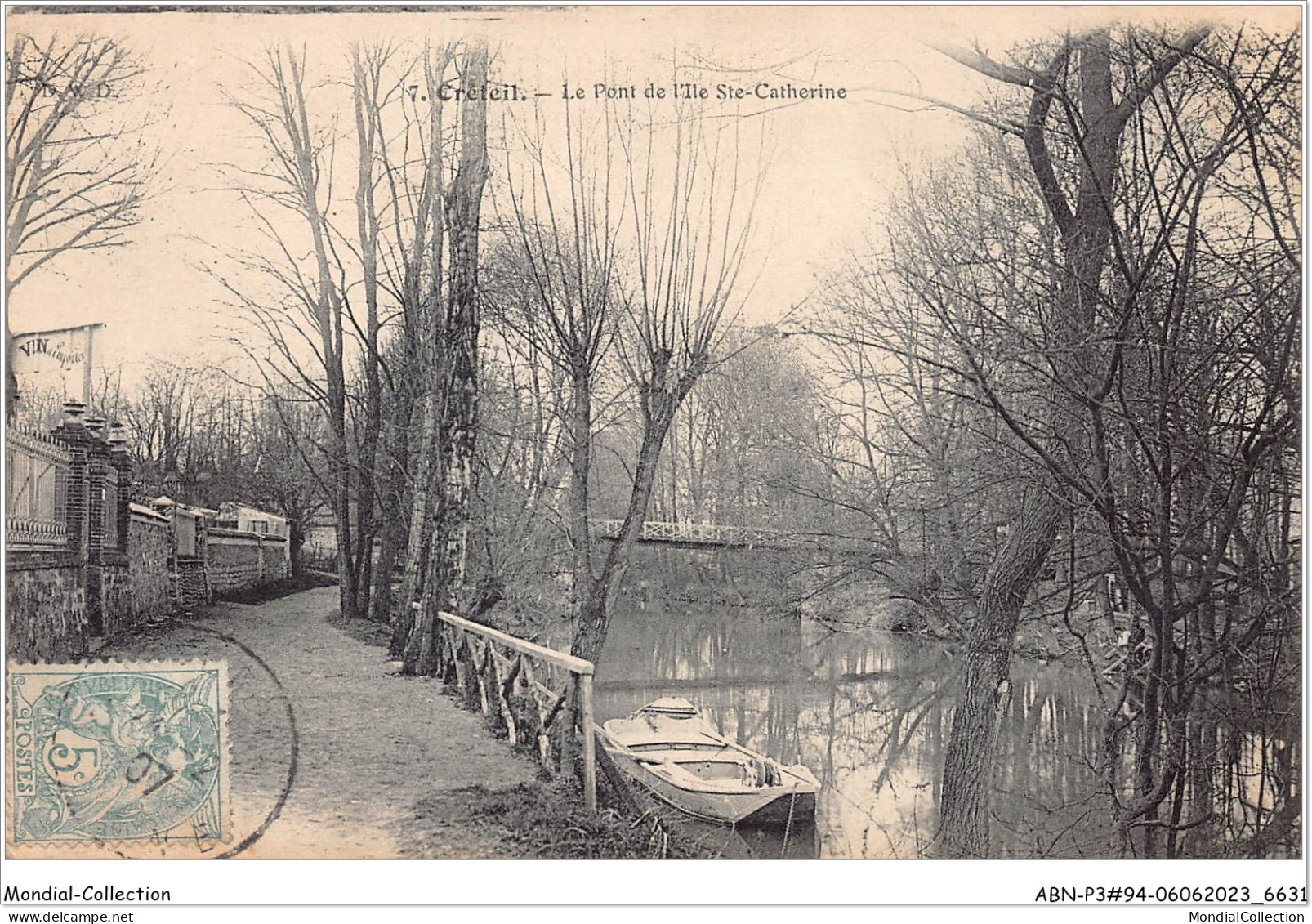 ABNP3-94-0244 - CRETEIL - Le Pont Des Iles Saint-catherine - Creteil