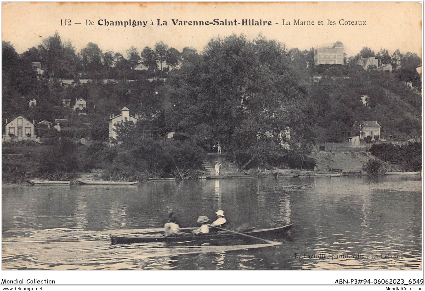 ABNP3-94-0203 - De CHAMPIGNY A LA VARENNE-saint-hilaire - La Marne Et Les Coteaux - Champigny Sur Marne