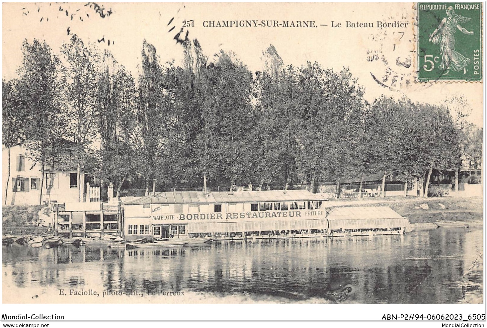 ABNP2-94-0181 - CHAMPIGNY-sur-marne - Le Bateau Bordier - Champigny Sur Marne