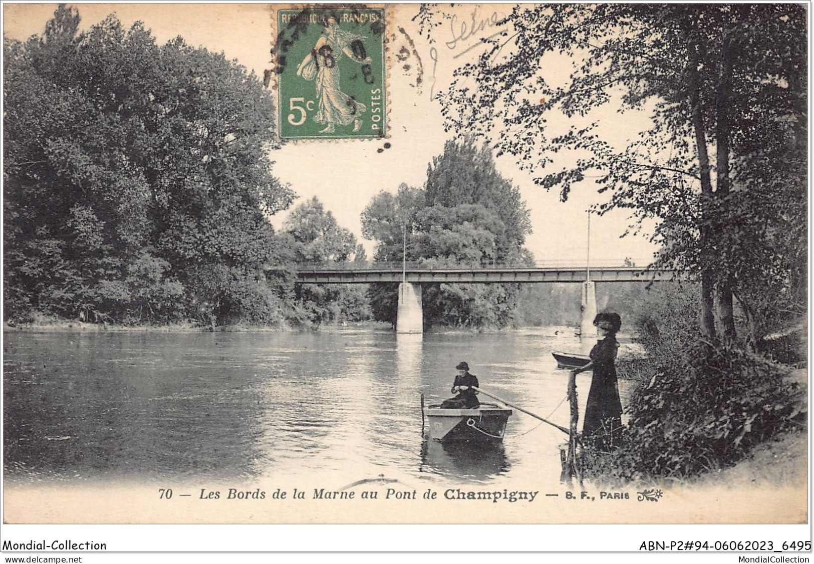 ABNP2-94-0176 - Les Bords De La Marne Au Pont De CHAMPIGNY - Champigny Sur Marne