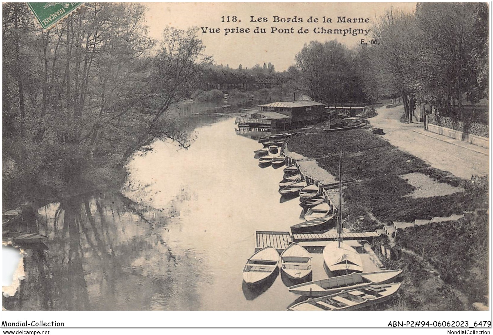 ABNP2-94-0168 - Les Bords De La Marne - Vue Prise Du Pont De CHAMPIGNY - Champigny Sur Marne