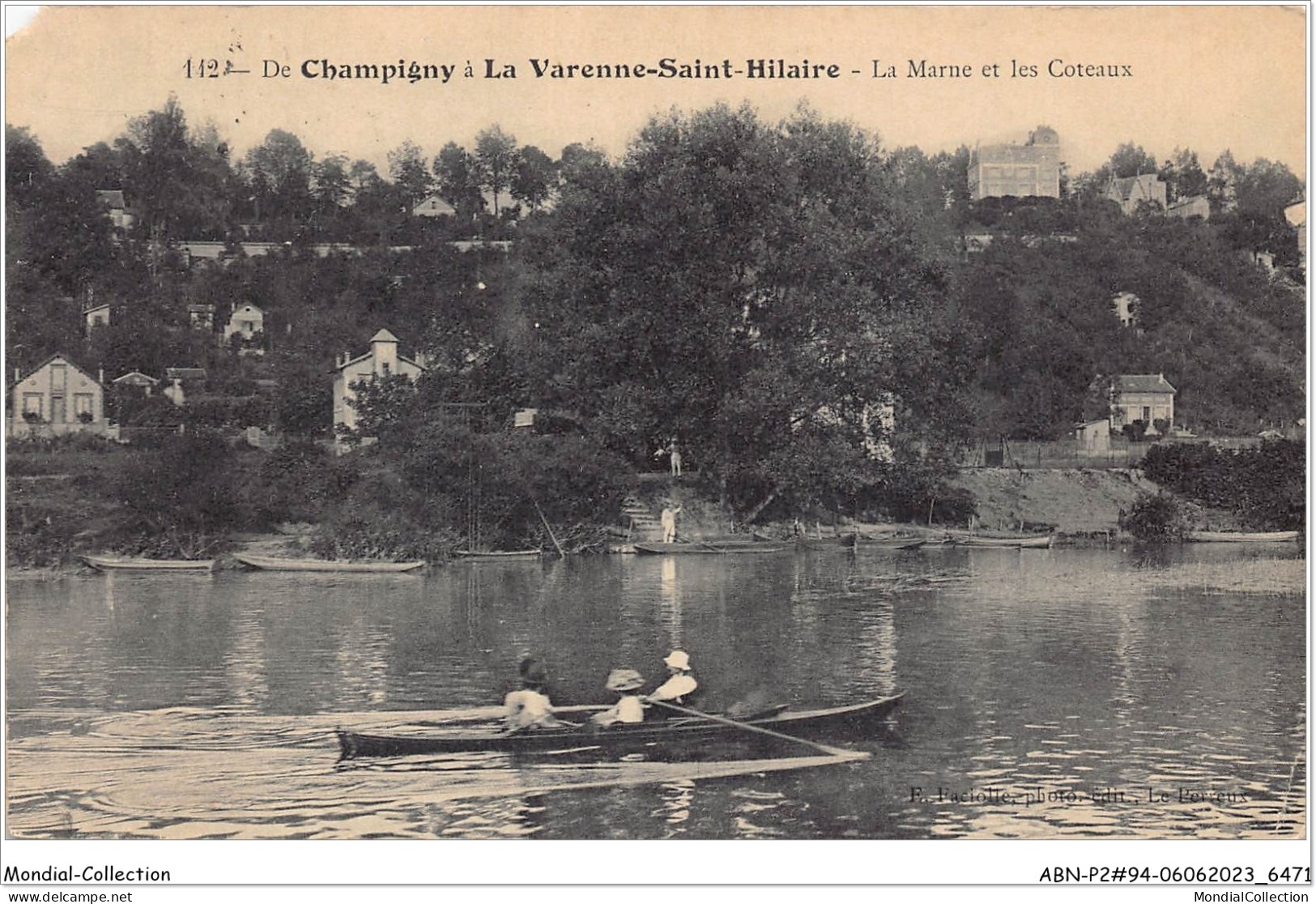 ABNP2-94-0164 - De CHAMPIGNY - A LA VARENNE-saint-hilaire - La Marne Et Les Coteaux - Champigny Sur Marne
