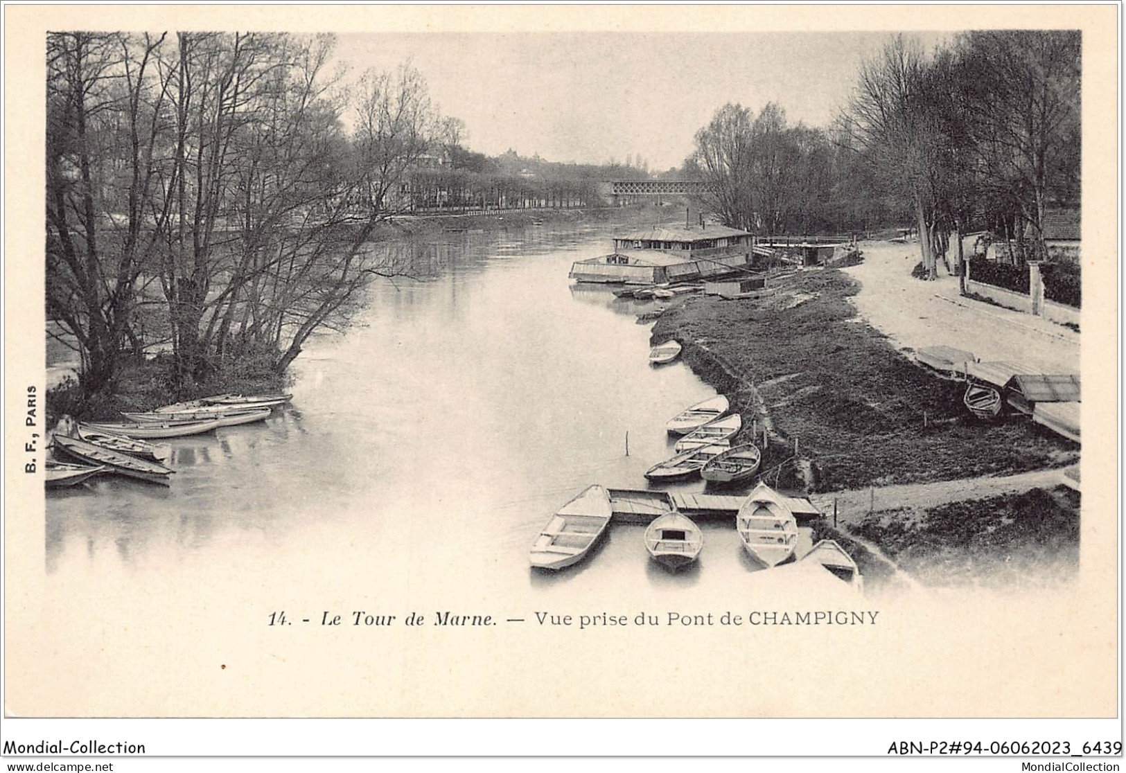 ABNP2-94-0148 - La Tour De Marne - Vue Prise Du Pont CHAMPIGNY - Champigny Sur Marne