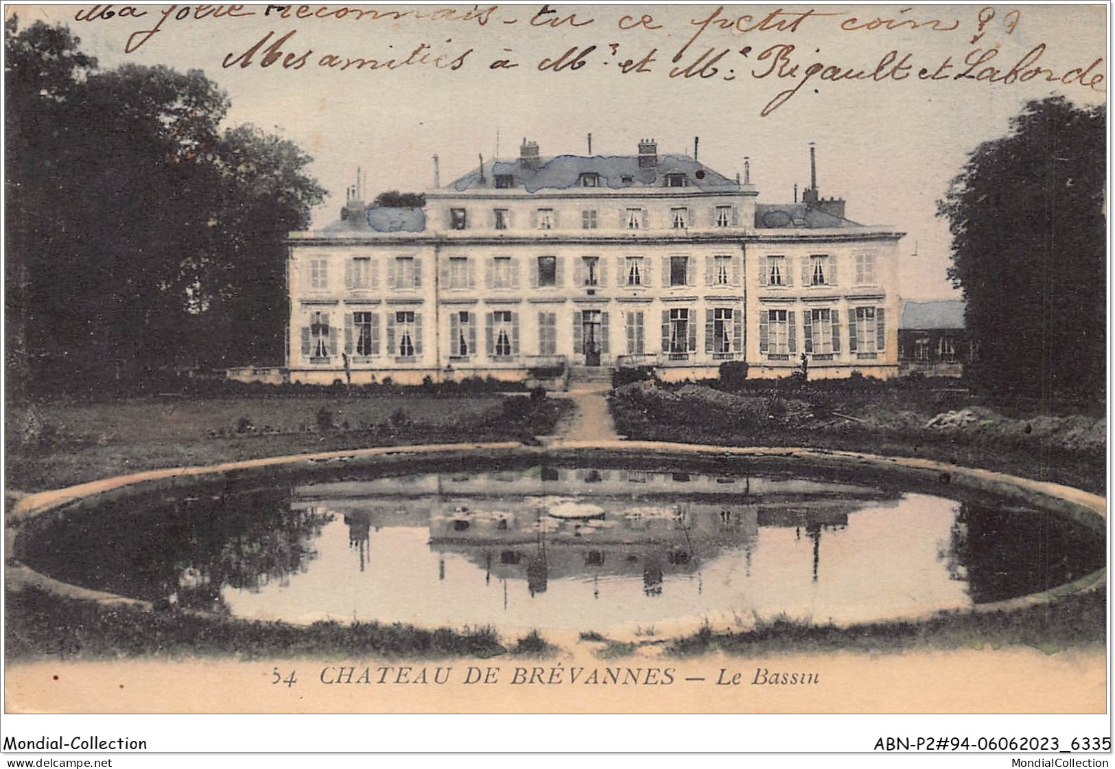 ABNP2-94-0096 - Chateau De BREVANNES - Le Bassin - Limeil Brevannes