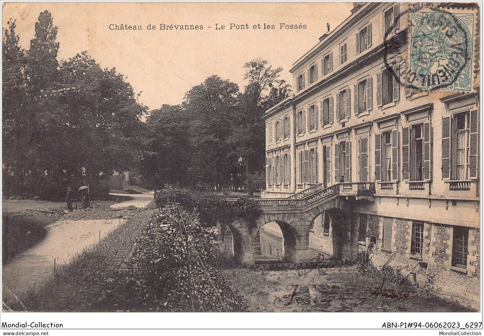 ABNP1-94-0077 - Chateau De BREVANNES - Le Pont Les Fossées - Autres & Non Classés