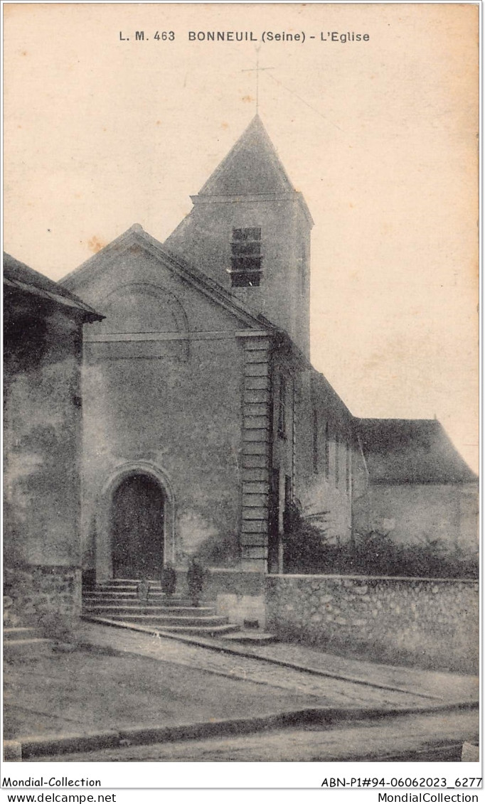 ABNP1-94-0067 - BONNEUIL - L'eglise - Bonneuil Sur Marne