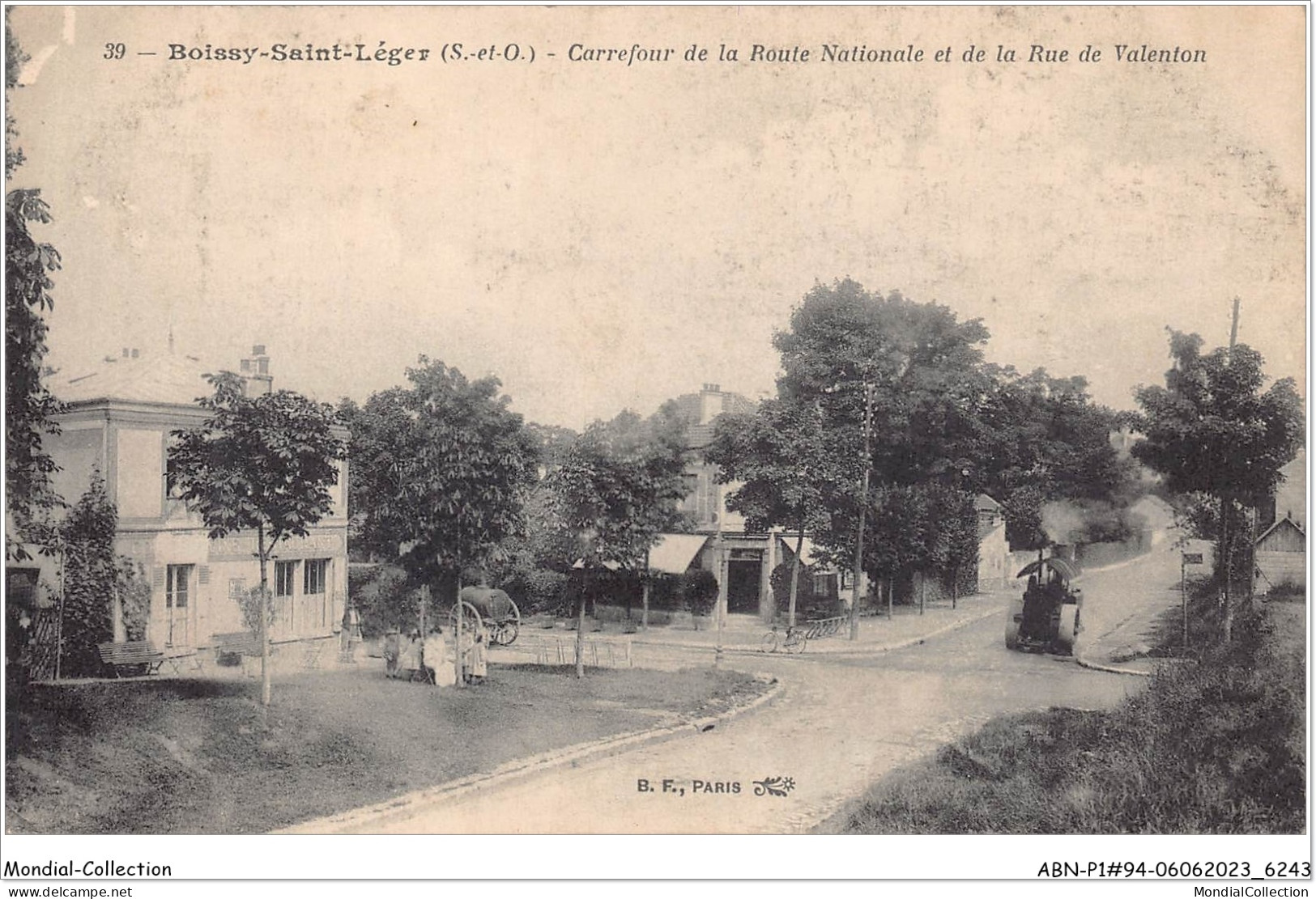 ABNP1-94-0050 - BOISSY-SAINT-LEGER - Carrefour De La Route Nationale Et De La Rue VALENTON - Boissy Saint Leger