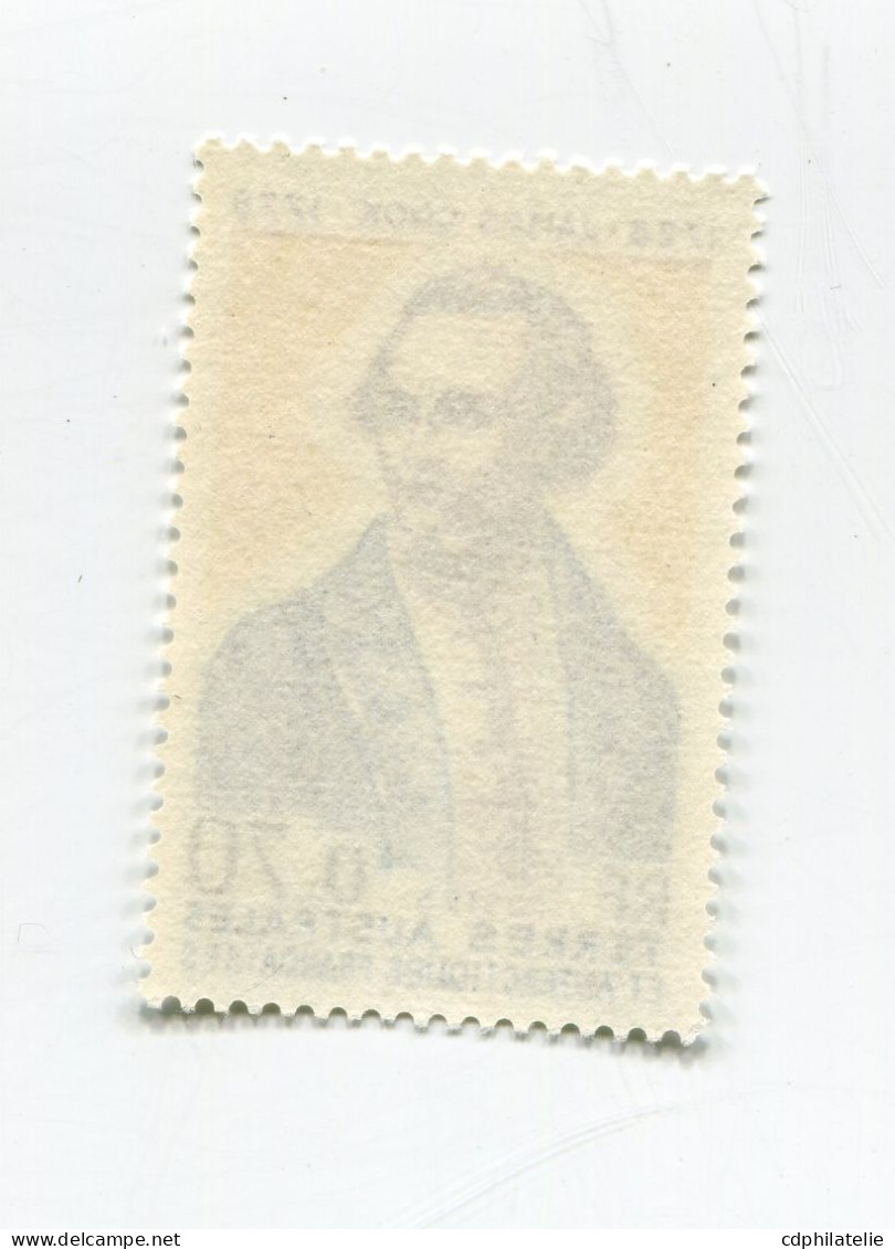 T. A. A. F. N°63 **  BICENTENAIRE DU PASSAGE DE JAMES COOK ( 1728-1779 ) DANS L'OCEAN ANTARCTIQUE - Unused Stamps