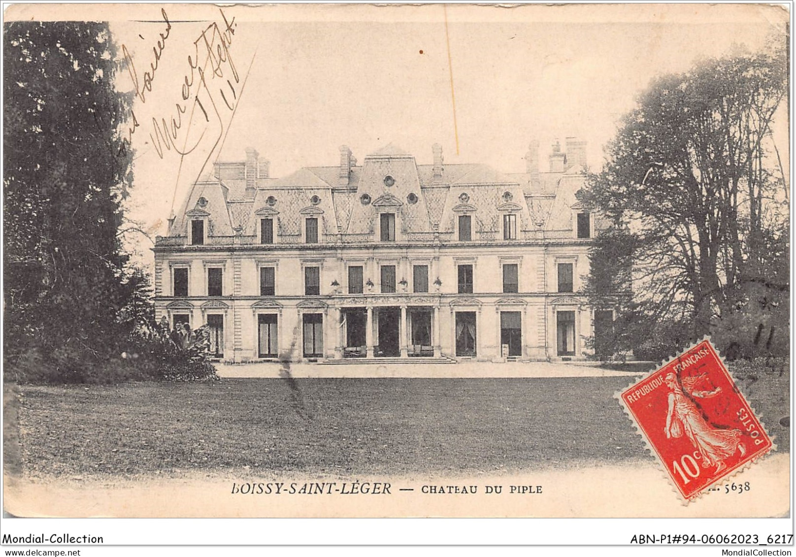 ABNP1-94-0037 - BOISSY-SAINT-LEGER - Chateau Du Piple - Boissy Saint Leger