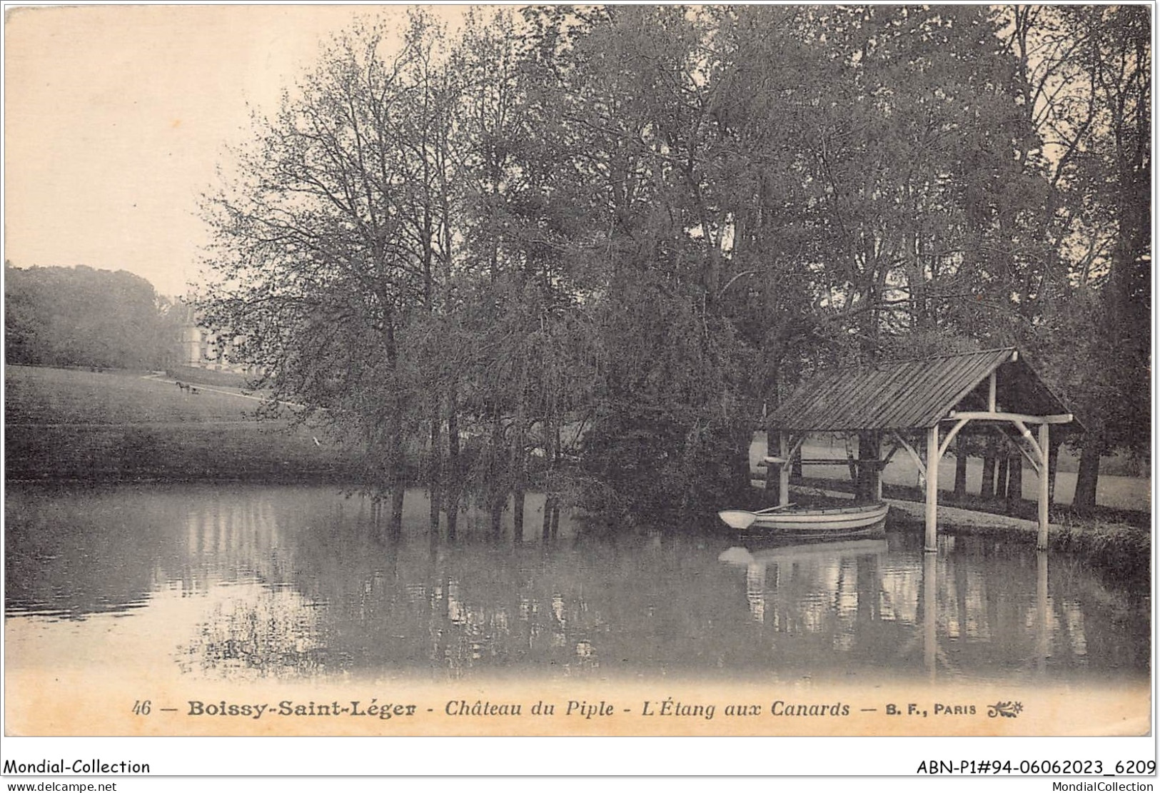 ABNP1-94-0033 - BOISSY-SAINT-LEGER - Chateau Du Piple - L'etang Aux Canard - Boissy Saint Leger