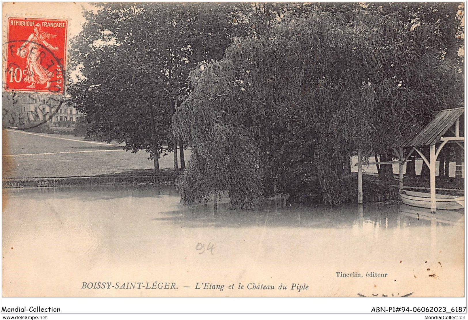 ABNP1-94-0022 - BOISSY-SAINT-LEGER - L'etang Et Le Chateau Du Piple - Boissy Saint Leger