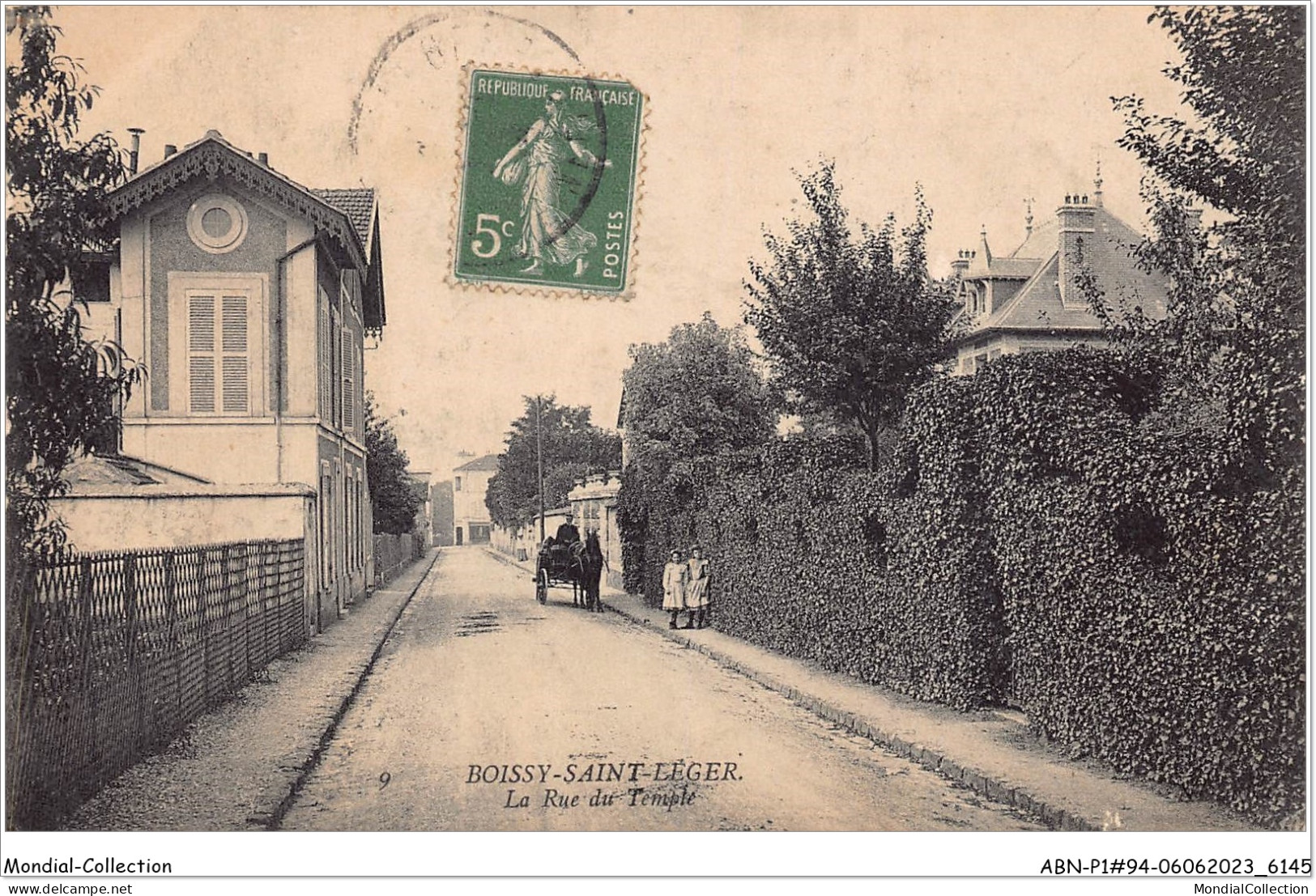 ABNP1-94-0001 - BOISSY-SAINT-LEGER - La Rue Du Temple - Boissy Saint Leger